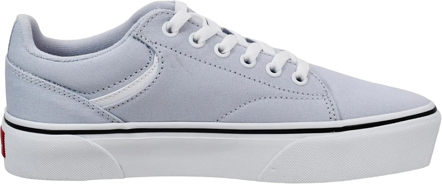 Vans Women??s Canvas Seldan Low Cut Design Platform Sneaker