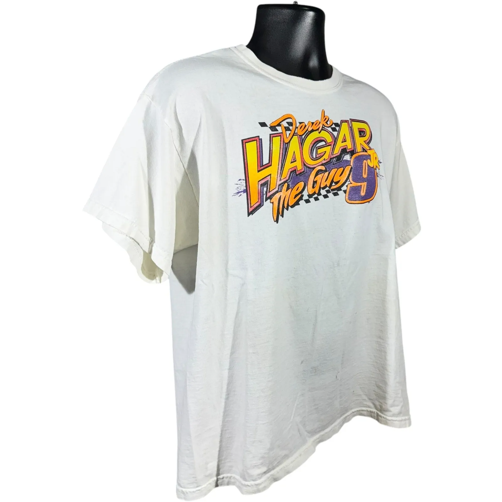 Vintage Derek Hagar Jr. Sprint Car Racing Tee