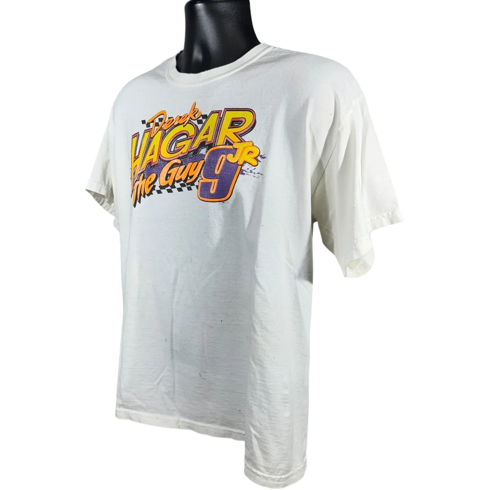 Vintage Derek Hagar Jr. Sprint Car Racing Tee
