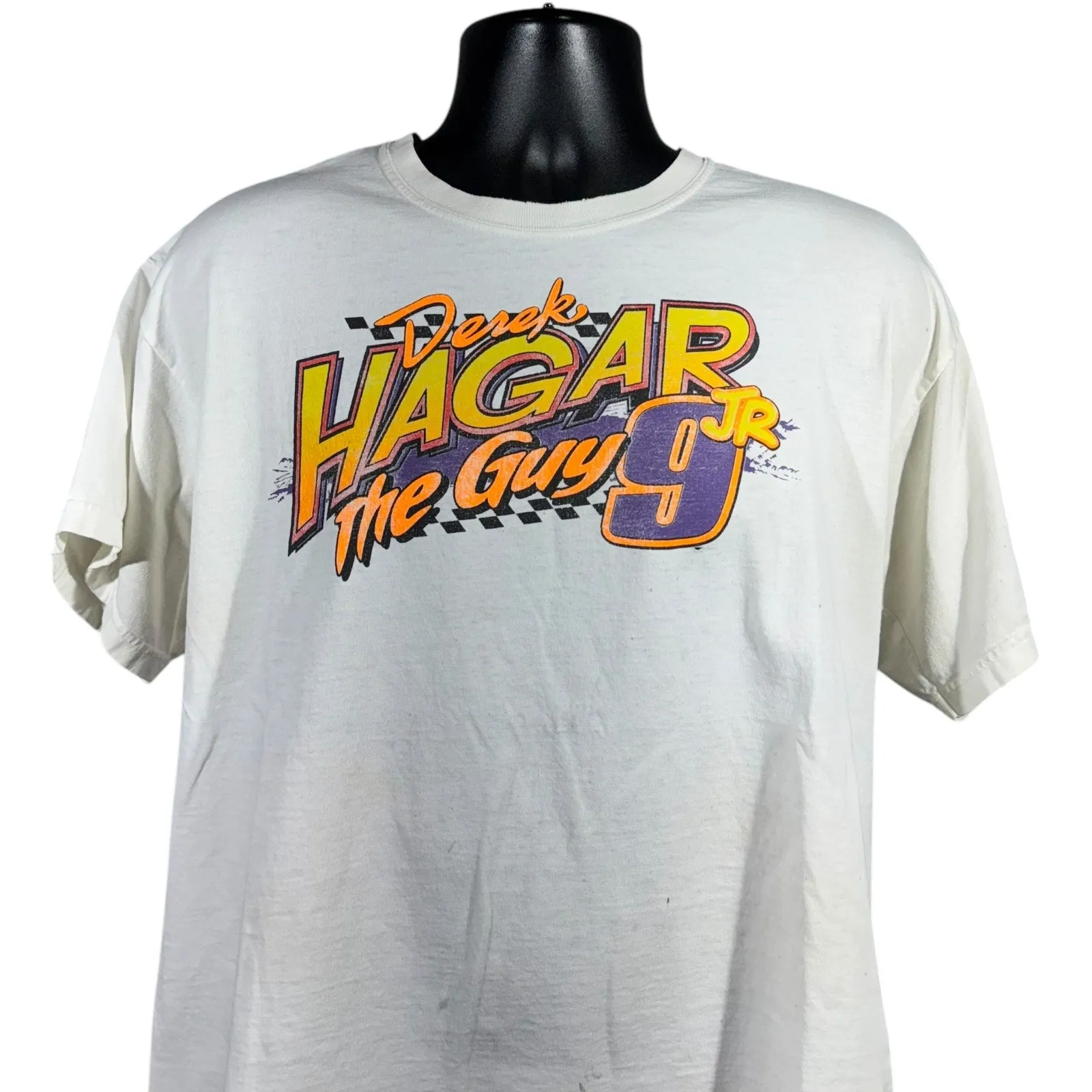 Vintage Derek Hagar Jr. Sprint Car Racing Tee