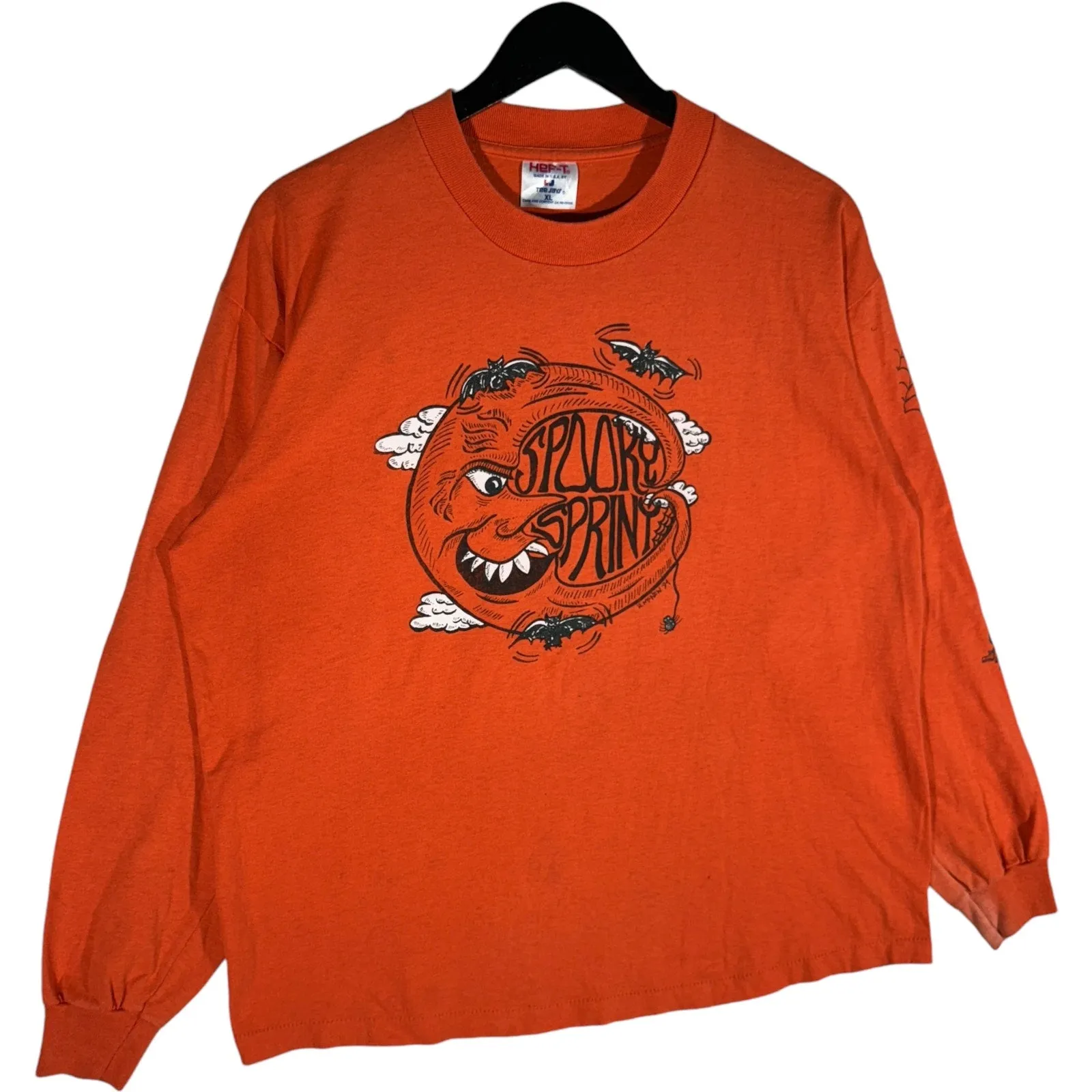 Vintage Spooky Sprint Halloween Long Sleeve