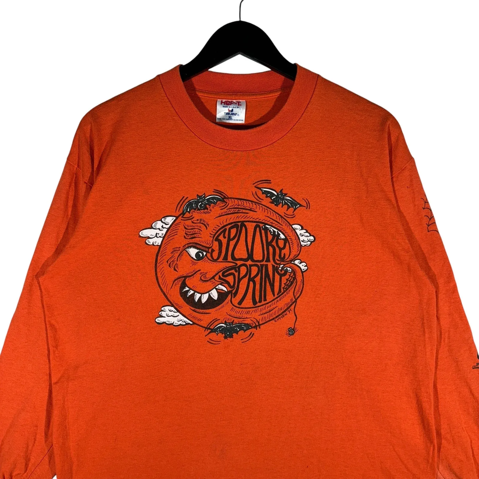 Vintage Spooky Sprint Halloween Long Sleeve