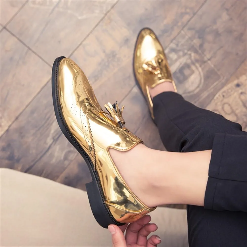 Walking Office Comfort Loafers Work Flats Men's Dress Shoes Casual Business Orthopedic Oxford Leather Shoes