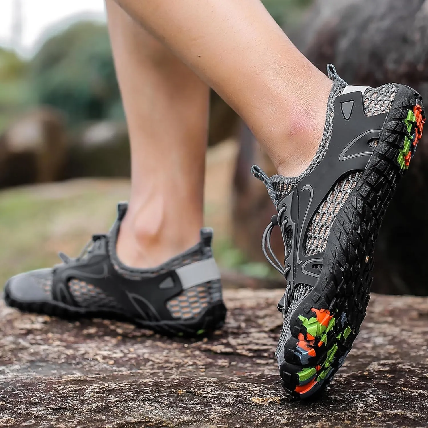 Water Shoes Climbing Shoes Quick Dry Men's Fashion Lightweight Breathable Sneakers Women Travel Outdoor Hiking Walking Shoes Climbing Sneakers