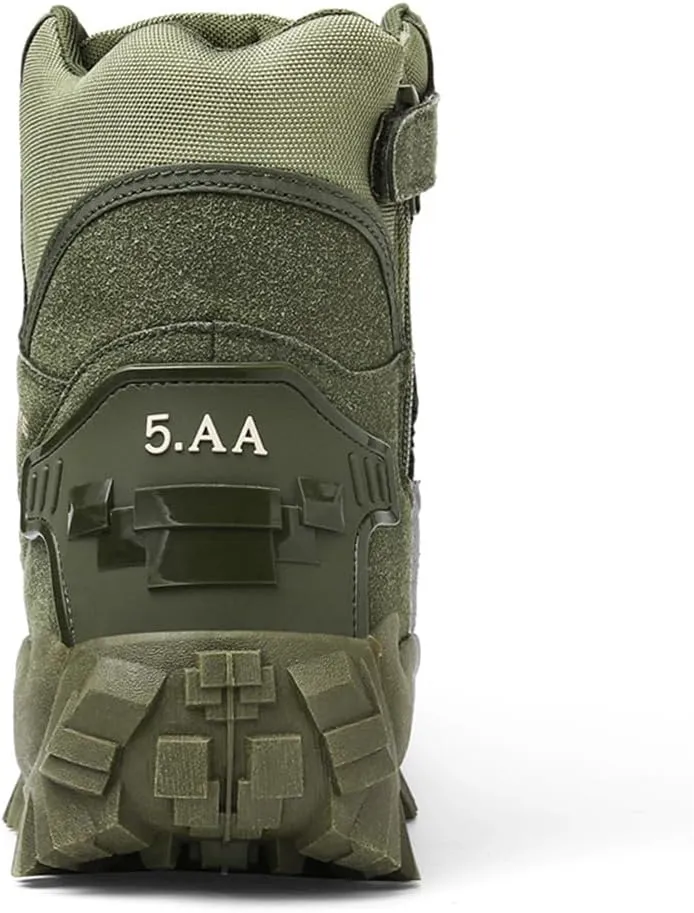 Waterproof Hiking Work Boots Men's Tactical Boots 6 Inches Lightweight Military Boots Breathable Outdoors Desert Boots