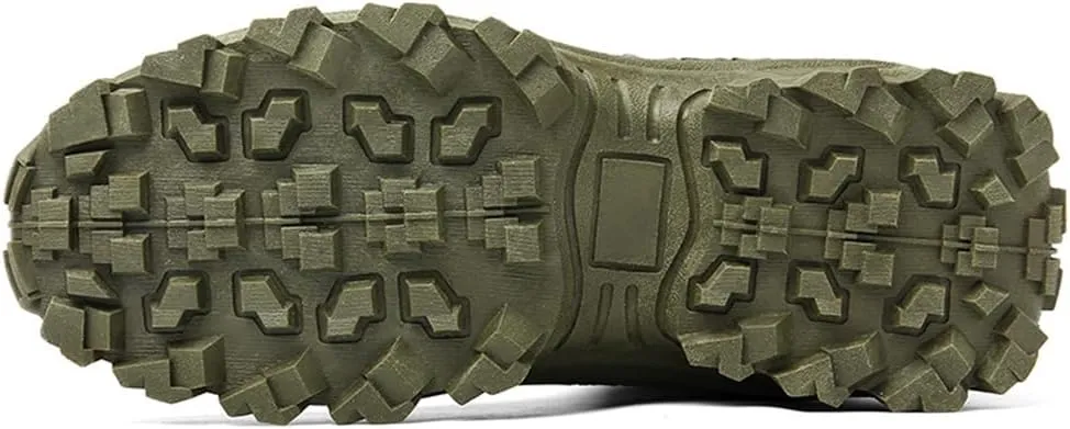 Waterproof Hiking Work Boots Men's Tactical Boots 6 Inches Lightweight Military Boots Breathable Outdoors Desert Boots