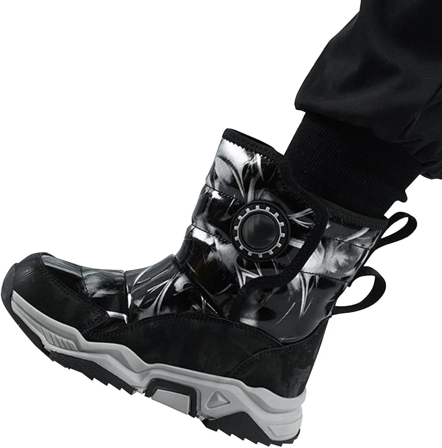 Winter Snow Boots For Kids Boys Girls Childrens aterproof Shoes Thick Warm Ski Booties Fashion Comfy Non Slip