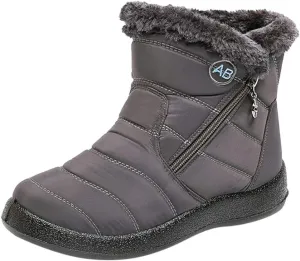 Winter Snow Boots for Women Waterproof Womens Winter Boots Boots for Women Ankle Booties Sexy Black for Winter No Heels Tall Snow Boots for Women Dress Boots Winter Boot for Women Working