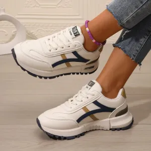Women Casual Shoes new Breathable Casual Lace Up Sport Shoes