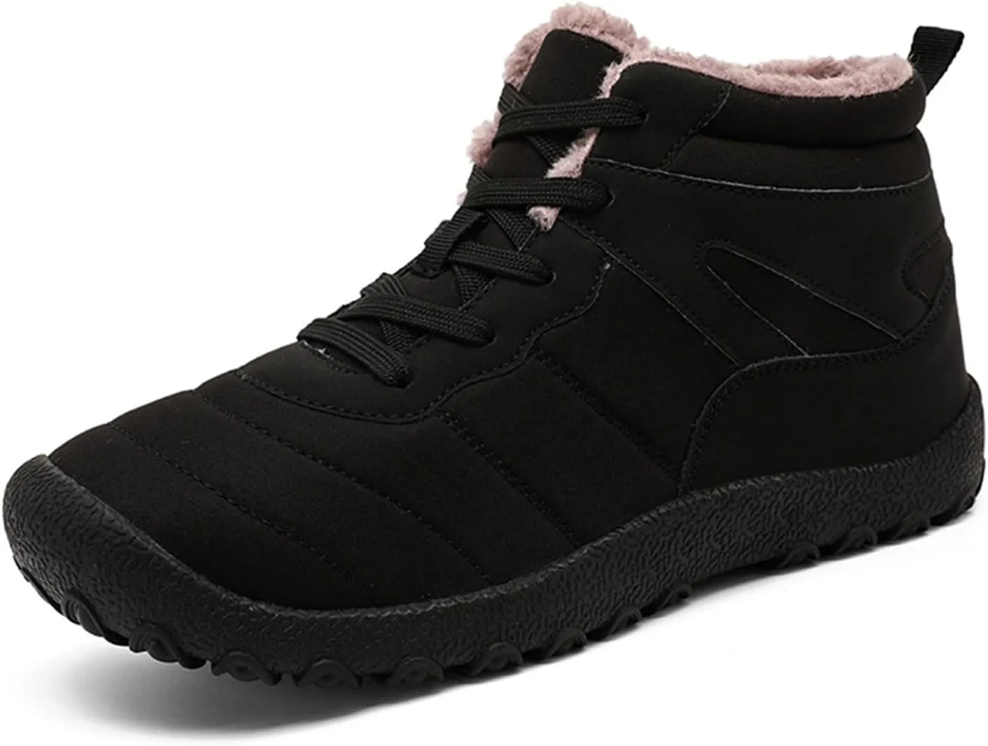 Women Snow Boots Waterproof Wide Womens Black Snow Boots Size 7.5 Zapatos De Invierno Para Mujer Wide Rain Boots for Women Extra Wide Width Snow Boots for Women Prime of Day Deals