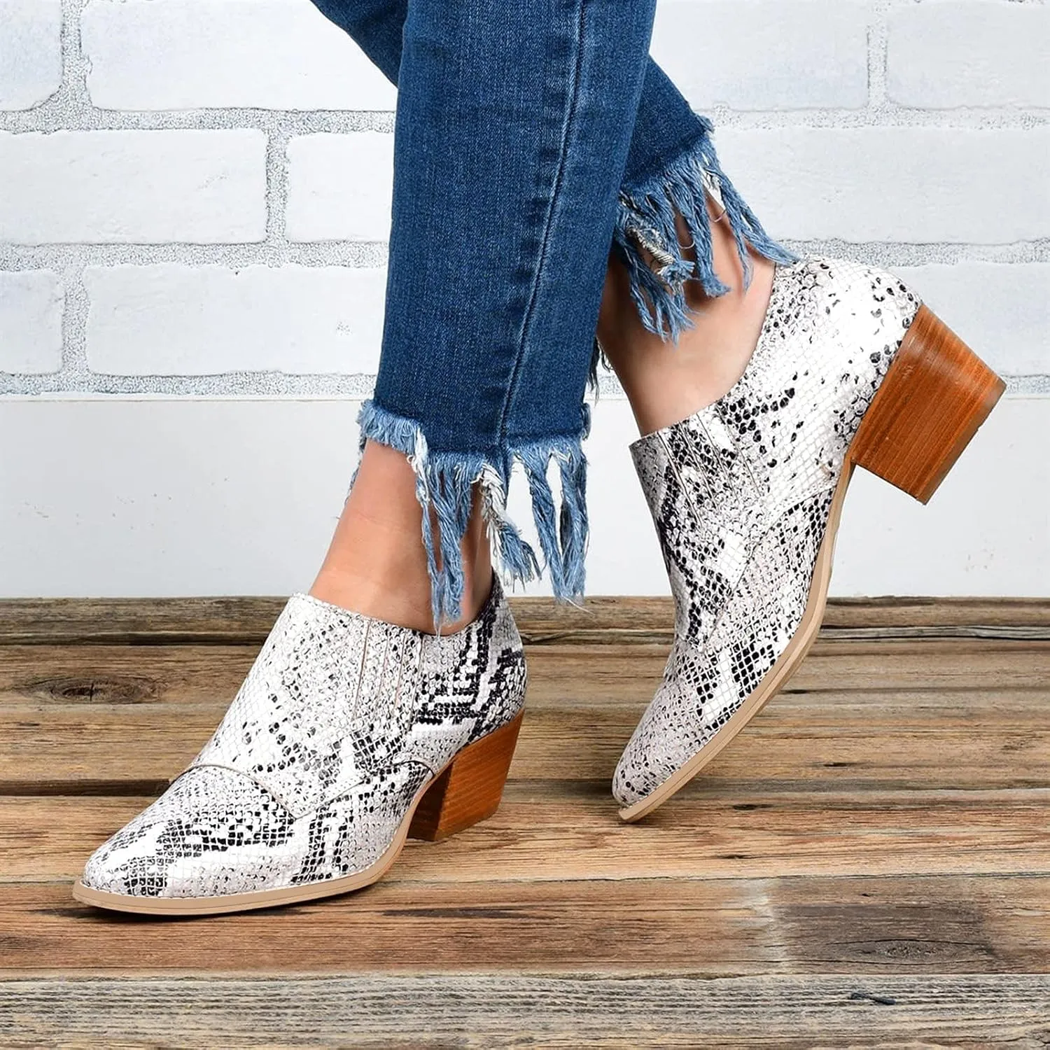 Women's Ankle Boots Ankle Rubber Boots for Women Botas Elegantes Para Mujer Black Boots Womens Black Ankle Boots for Women Comfort Ankle Boot for Sprained Ankle