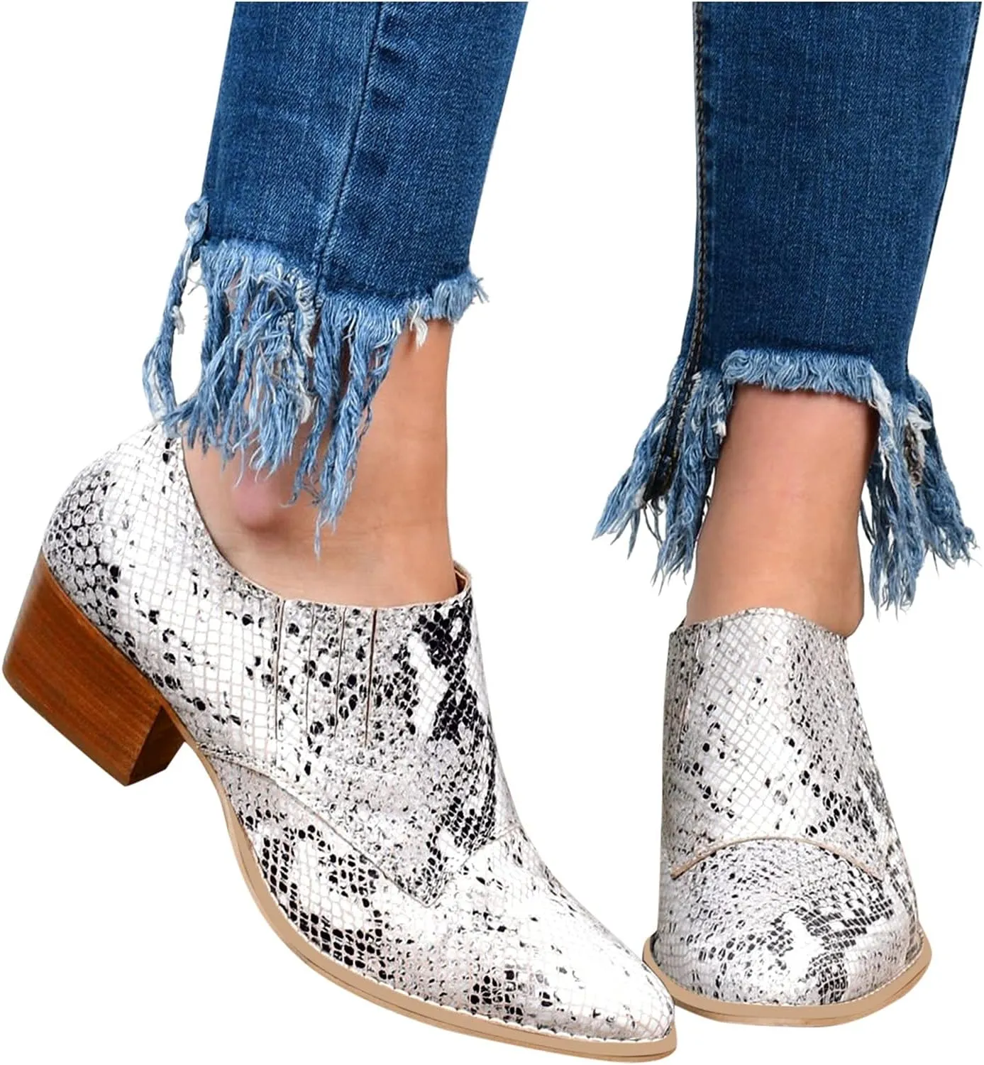 Women's Ankle Boots Ankle Rubber Boots for Women Botas Elegantes Para Mujer Black Boots Womens Black Ankle Boots for Women Comfort Ankle Boot for Sprained Ankle