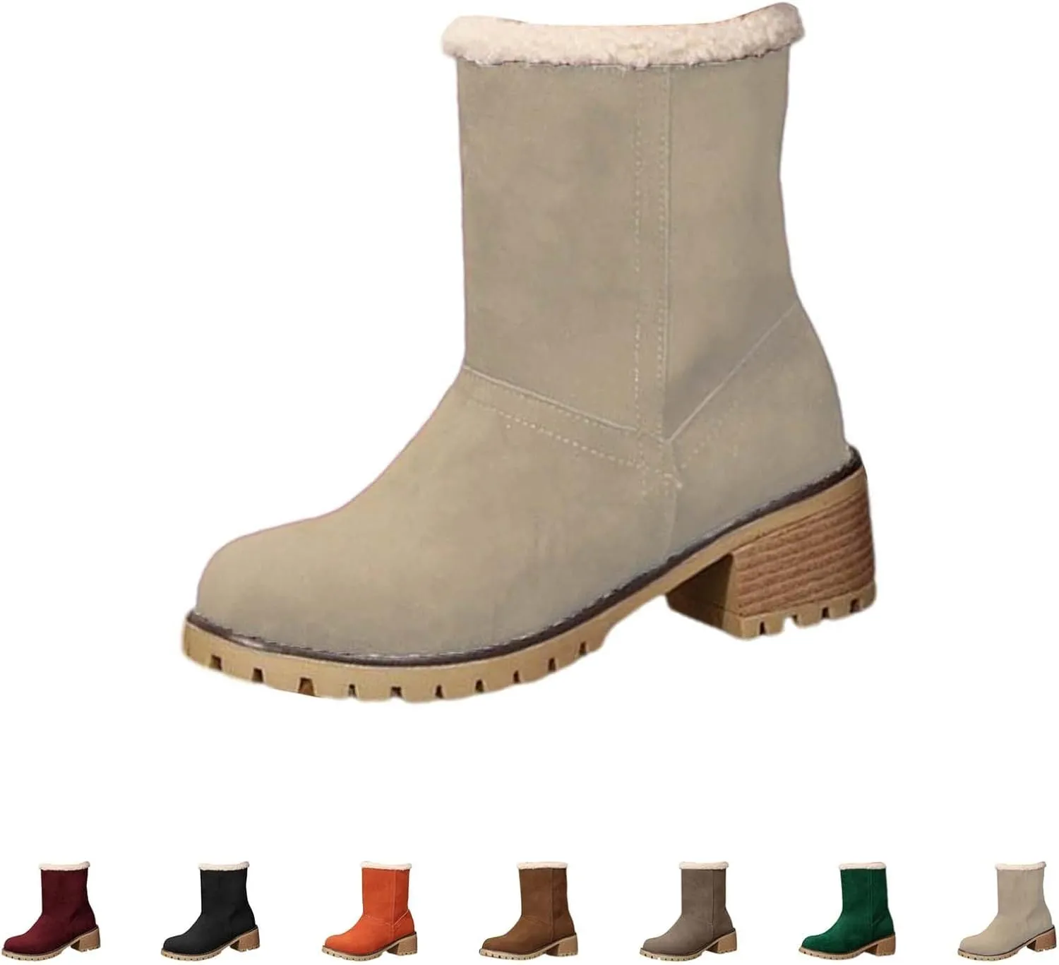 Womens Boots Ankle White Ankle Boots Botas Vaqueras Para Mujer Wide Leg Boots Women'S Ankle Boots & Booties 7.5 Wide White Ankle Boots for Women Wide