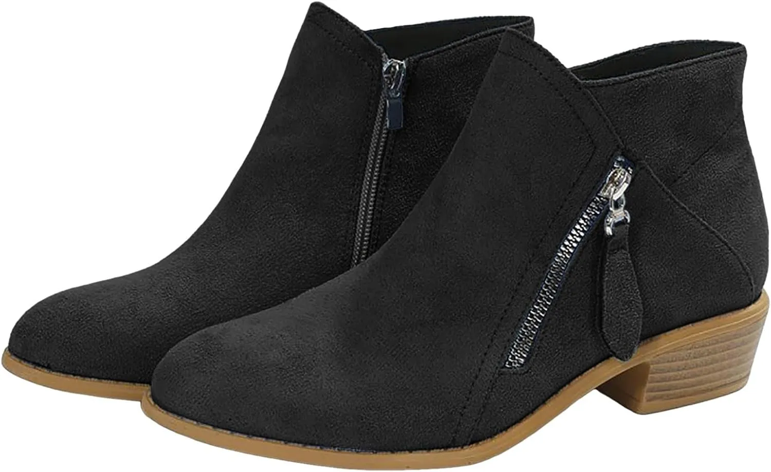 Women's Fashion Ankle Boots Casual Ankle Booties Women Comfortable Ankle Boots Outdoor Short Boots Fashionable