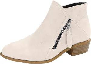 Women's Fashion Ankle Boots Casual Ankle Booties Women Comfortable Ankle Boots Outdoor Short Boots Fashionable