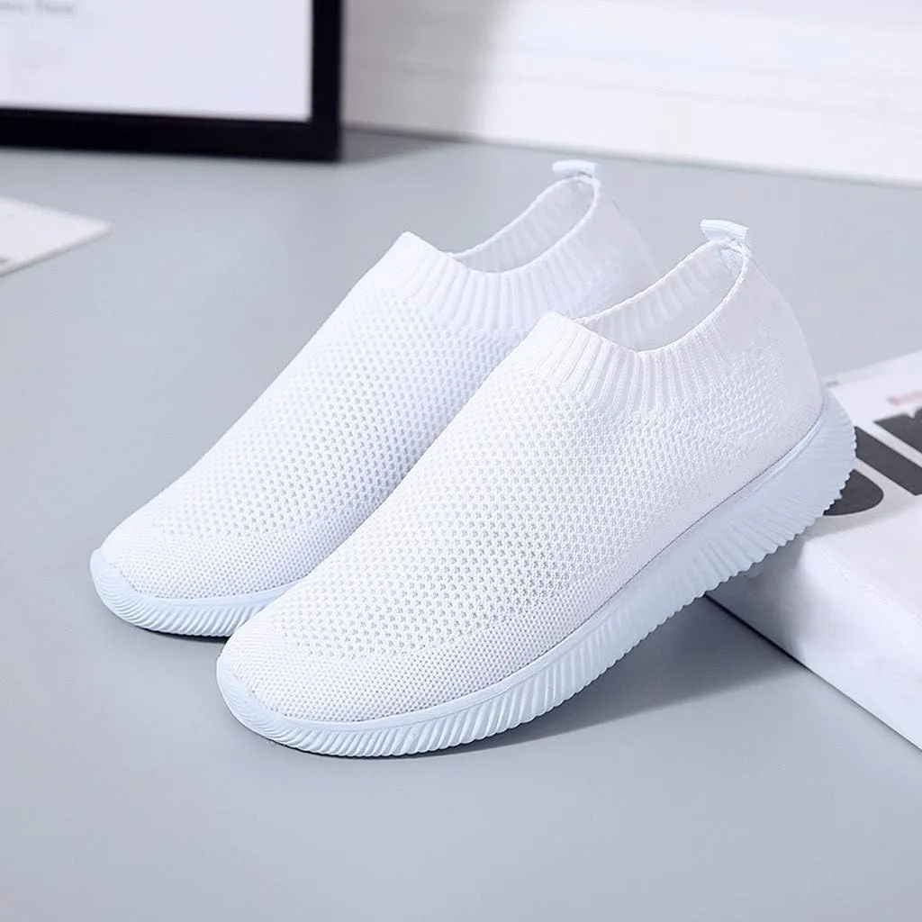 Women's Fashion Sneaker Lace Up Low Top Comfortable Walking Shoes Women Loafers Shoes Casual Womens Platform Loafers White Slip On Sneakers for Women