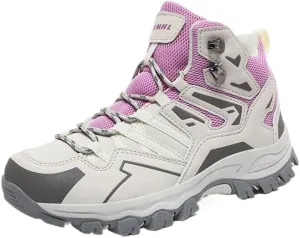 Women's Hiking Shoes, Outdoor Hiking Boots, Breathable Mesh Lining, TPR Outsole, EVA Insole