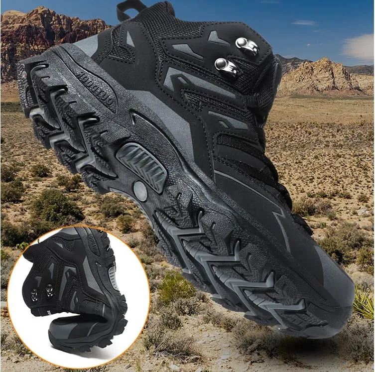 Women's Hiking Shoes, Outdoor Hiking Boots, Breathable Mesh Lining, TPR Outsole, EVA Insole