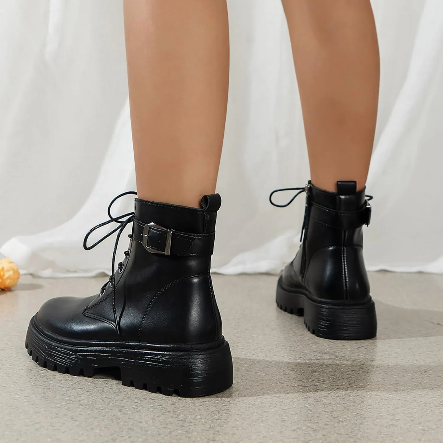 Womens Lace Up Ankle Boots Ankle Boots for Women Dressy Platform Boots Women Grey Suede Boots for Women Womens Ankle Boots Low Heel 6.5 Ankle Booties for Women with Heel
