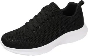 Womens Running Shoes Lightweight Breathable No Slip Mens Casual Shoes Mesh Breathable White Casual Shoes Fashion Sneakers Waterproof Tennis Shoe Cross Trainer Shoe