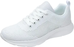 Women's Walking Shoes Lightweight Tennis Fashion Sneakers Lace Up Tennis Shoes Men Jogging Woman Shoes Casual Men Shoes Sneakers Black Tennis Shoe Trainers Shoe