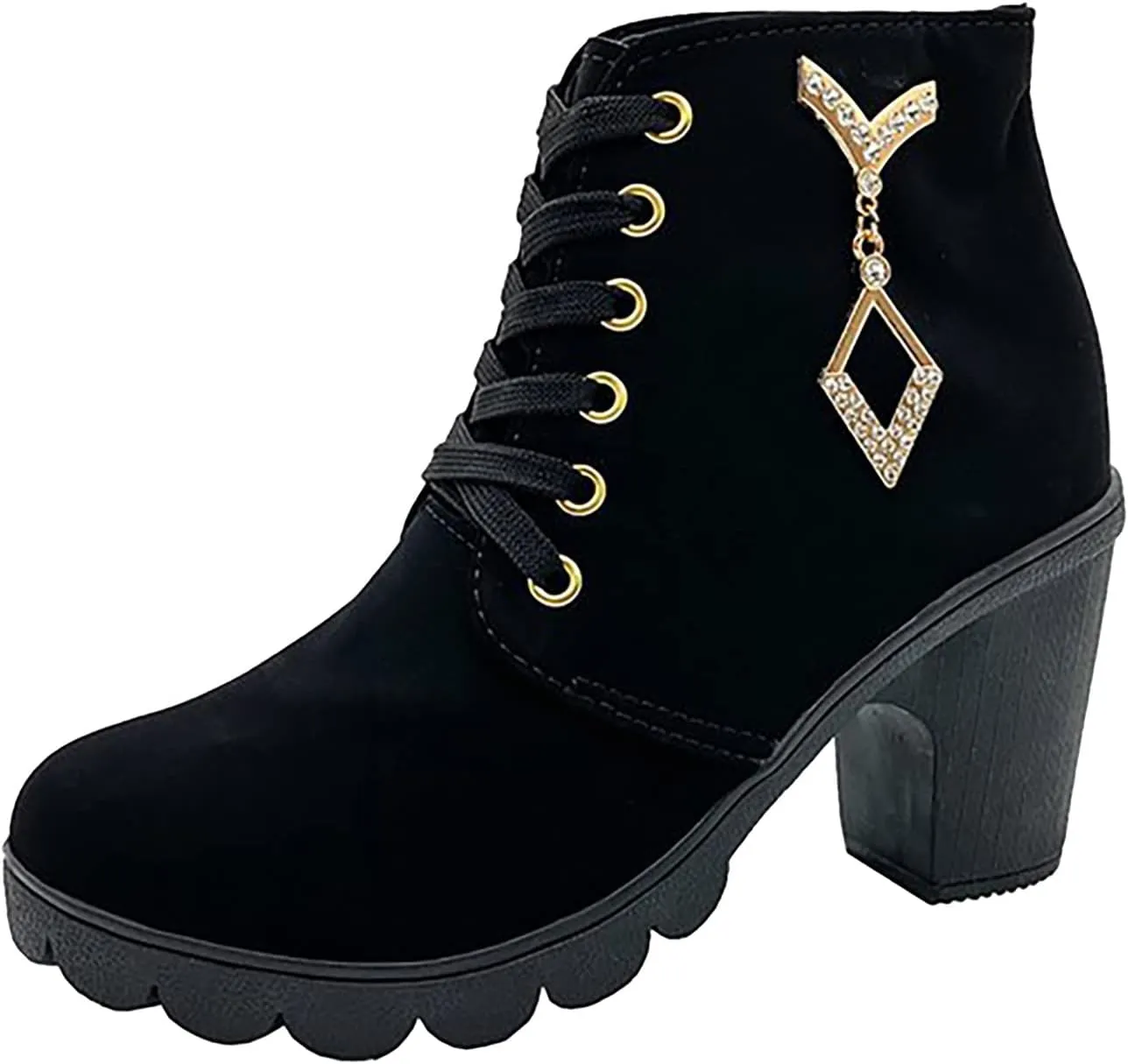 Womens Wide Width Western Booties And Ankle Boots Ankle Booties Womens Dress Boots Ankle Low Heel Shoe Boots for Women Low Heel Women's Navy Blue Ankle Boots