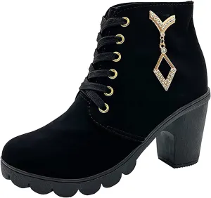 Womens Wide Width Western Booties And Ankle Boots Ankle Booties Womens Dress Boots Ankle Low Heel Shoe Boots for Women Low Heel Women's Navy Blue Ankle Boots