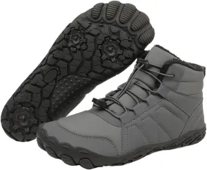 Women's Winter Snow Boots Lightweight Fur Lined Thick Warm Adjustable Slip-On Shoes Waterproof Non-Slip Hiking Boots Rubber Sole Military Work Desert BootsWaterproof Trail Running Barefoot Shoes