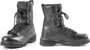 Wygwlg Men's Combat Hiking Boots, Mens Lightweight Durable Lace up Waterproof Breathable Tactical Security Boot, Fashion Desert Combat Army Combat Boots, for Camping Hiking Work Combat
