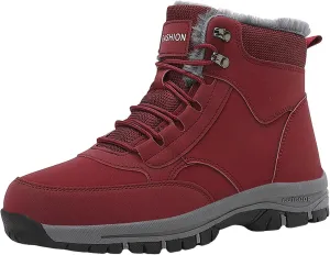 Yanzhenglip Winter Wide Toe Barefoot Hiking Shoes Boots, Non-Slip Waterproof Outdoor Running Boots Snow Boots