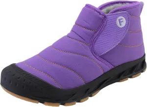 Yanzhenglip Winter Wide Toe Barefoot Hiking Shoes Boots, Non-Slip Waterproof Outdoor Running Boots Snow Boots