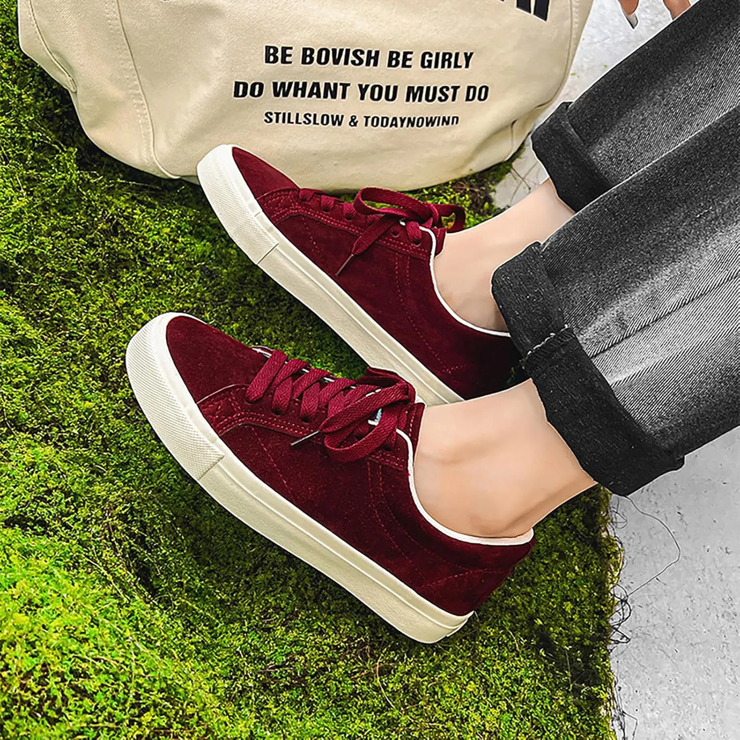 YIBLBOX Canvas Shoes for Women Fashion Sneakers Casual Tennis Shoes Classic Walking Shoes