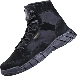 ZINERLIK Outdoor Sports Tactical Camping Shoes Men's Hiking Boots Breathable Lightweight Hiking Shoes