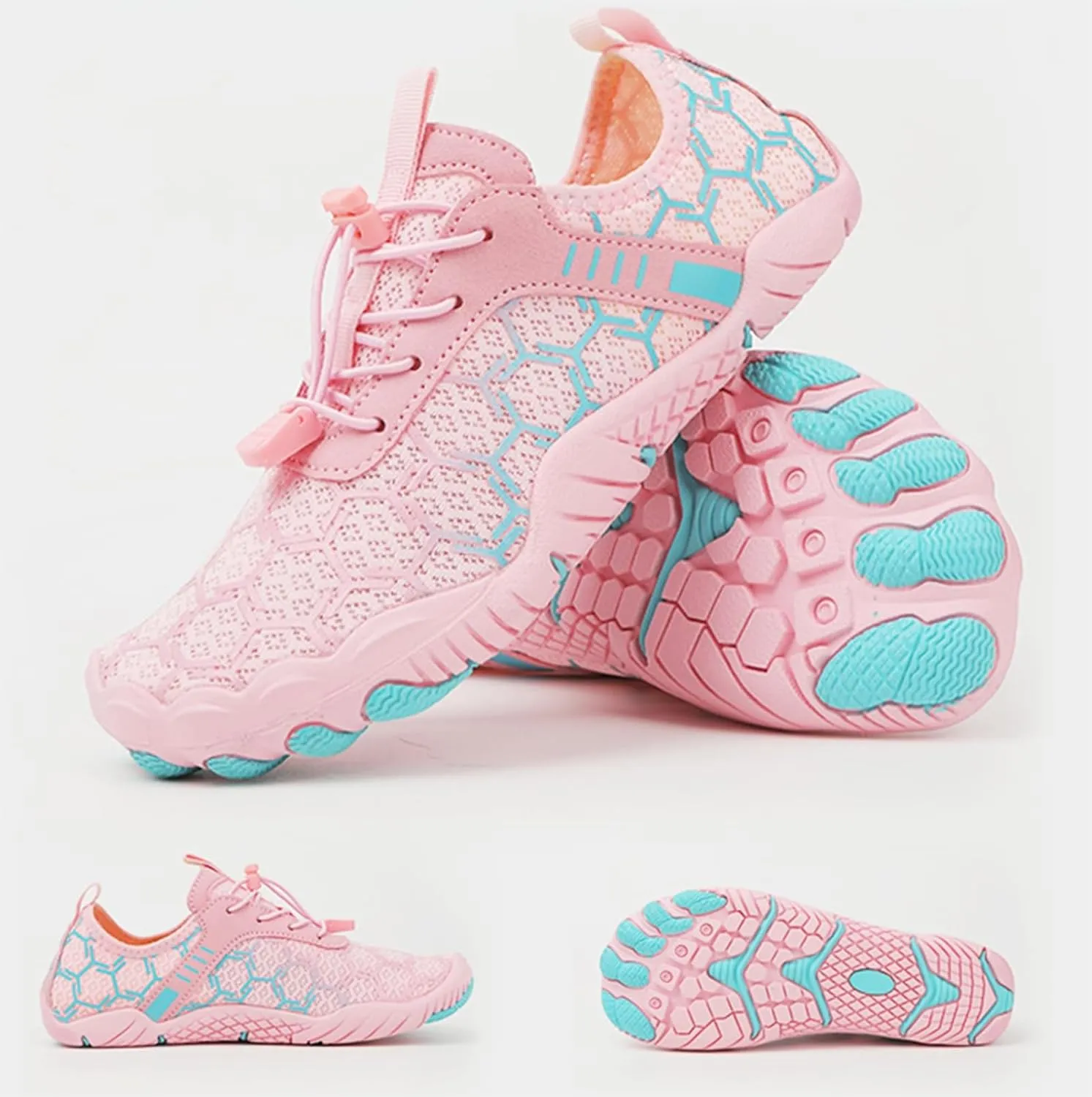 ZWRXW Hike 2025 Footwear Barefoot Shoes Women Wide Toe Box Hiking Shoes Healthy & Non-Slip Lightweight Breathable Barefoot Shoe Unisex