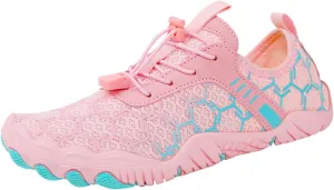 ZWRXW Hike 2025 Footwear Barefoot Shoes Women Wide Toe Box Hiking Shoes Healthy & Non-Slip Lightweight Breathable Barefoot Shoe Unisex